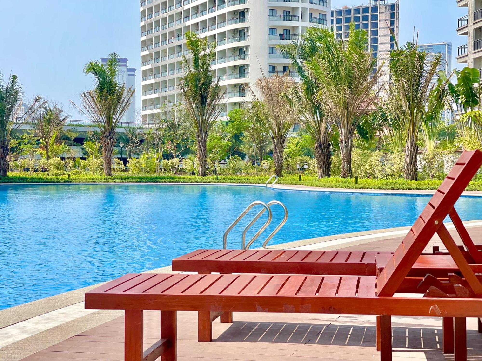 Star Bay Residence Sihanoukville - 400M To Sokha Beach Exterior foto